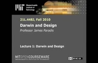 Lec 1 | MIT 21L.448J Darwin and Design, Fall 2010