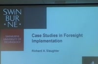062010 - The Foresight Principle to Institutions of Foresight 4