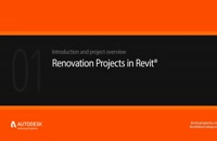 آموزش پروژه های نوسازی در Revit