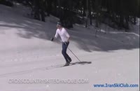 تکنیک گام مورب در اسکی نوردیک کلاسیک