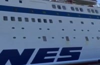 ویدیو علی تلمبه در کنار کشتی یونانی