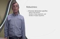 Lesson 5.6: Robustness