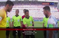 مراسم آغاز بازی آرژانتین - فرانسه