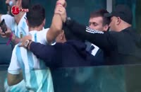 صحنه هایی جالب از مارادونا در دیدار دیروز آرژانتین
