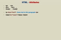 018024 - آموزش HTML سری دوم