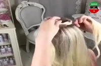 آموزش مدل مو و درست کردن مو در منزل در سه سوت (مدل آرایش مو)