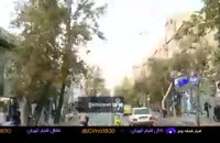 وضعیت نگران کننده ی درختان چنار خیابان ولیعصر تهران
