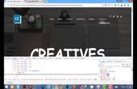 Convert Photoshop PSD to Responsive HTML and CSS template Creative Digital || #4 Header (Part-2)