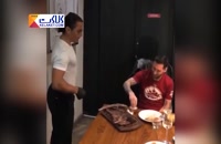 دیدار نصرت؛ آشپز معروف ترکی با لیونل مسی