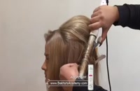 آموزش رایگان طراحی مو از آکادمی بخشی - شنیون