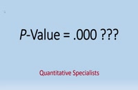 p value as 0.000