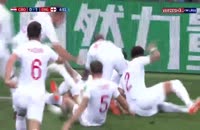 گل اول انگلیس به کرواسی در جام جهانی 2018 (تریپیر)