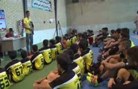 خبر گزاری بسیج گزارش می دهد: استعداد یابی فوتبال در باشگاه مقاومت تنگستان