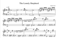 نت پیانوی آهنگ چوپان تنها The Lonely Sheperd