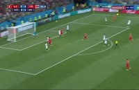 صحنه گل اول سوئیس به کاستاریکا در جام جهانی 2018 ( بلریم ژمایلی )