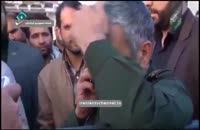 سوتی فرمانده سپاه جلوی دوربین درمناطق زلزله زده!