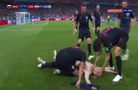 صحنه گل دوم کرواسی به روسیه در جام جهانی 2018