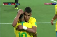 لحظه گل دوم برزیل به صربستان در جام جهانی 2018