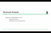 A011 - تحلیل سازه (Structural Analysis)