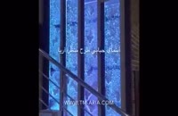آبنما ی شیشه ای مدرن، حباب نمای شیشه ای در لابی شرکت