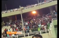درگیری شدید هواداران در بازی پرسپولیس و استقلال خوزستان