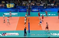 خلاصه والیبال ایران 3-0 پورتوریکو
