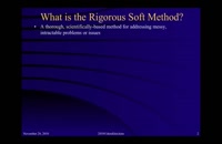 053029 - مهندسی سیستم ها سری دوم Rigorous Soft Methodology (RSM)