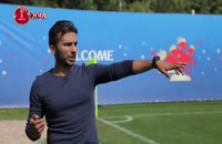 فیلم آخرین تمرین تیم ملی ایران در کمپ لوکوموتیو