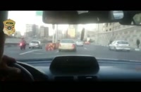 پرش از ارتفاع 12 متری برای فرار از دست پلیس تهران