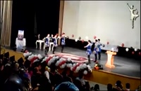 رقص آیینی آذربایجانی آیلان در سالن فدک اردبیل
