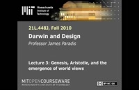 Lec 3 | MIT : Darwin and Design, Fall 2010