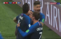 گل اول فرانسه به بلژیک توسط اومتیتی